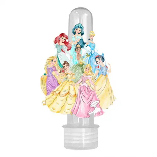 Tubete Lembrancinha Personalizada Tema Princesas