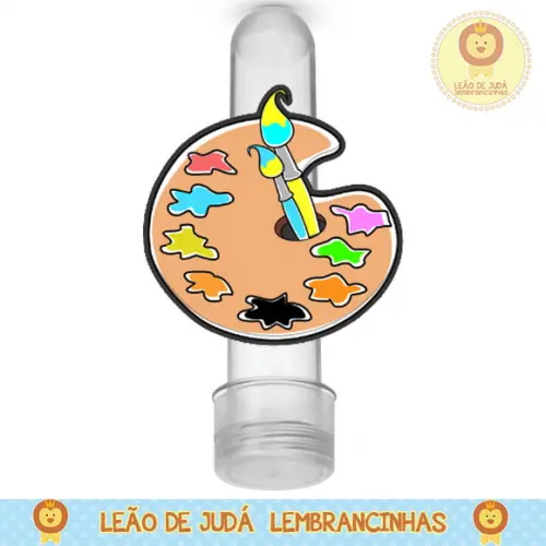 Tubete personalizado tema aquarela toquinho