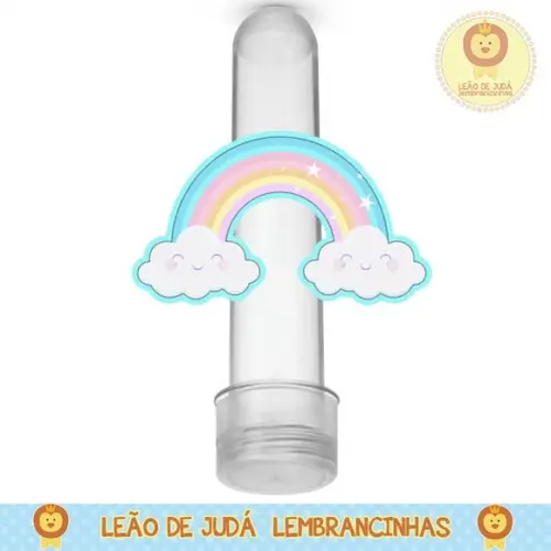 Tubete personalizado tema ARCO-IRÍS