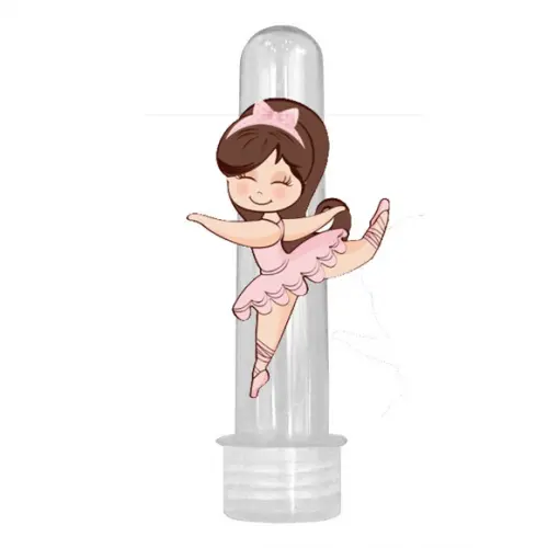 Tubete Personalizado Tema Bailarina