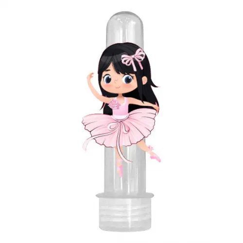 Tubete Personalizado Tema Bailarina