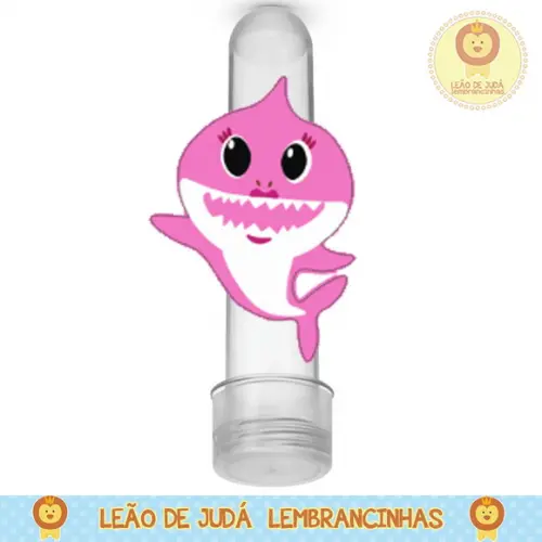 Tubete personalizado tema baby shark