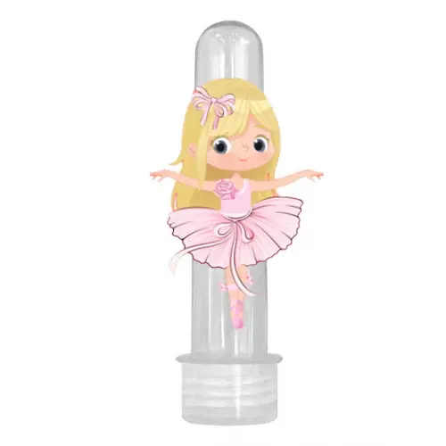Tubete Personalizado Tema Bailarina