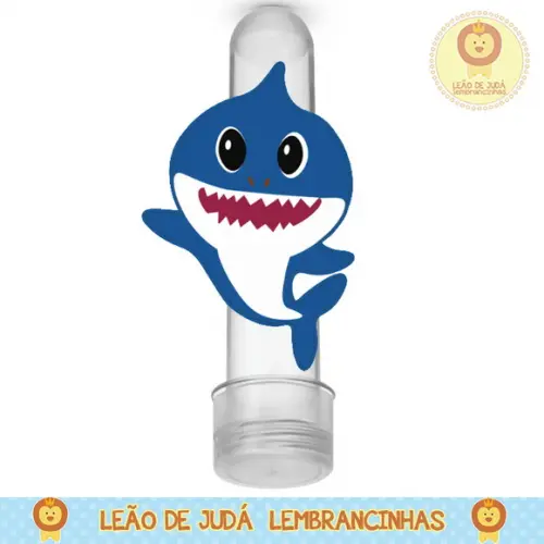 Tubete personalizado tema baby shark