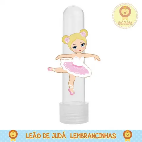 Tubete Personalizado Tema Bailarina