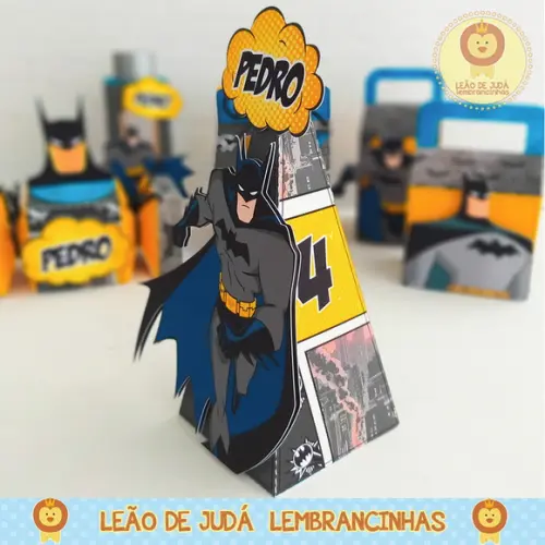 .caixinha para Festa Tema Batman