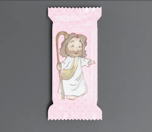 Bala Lembrancinha Personalizada para Festa Batizado