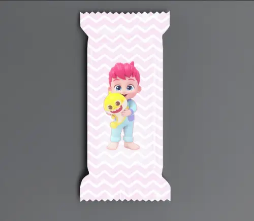 Bala Lembrancinha Personalizada para Festa Bebefinn