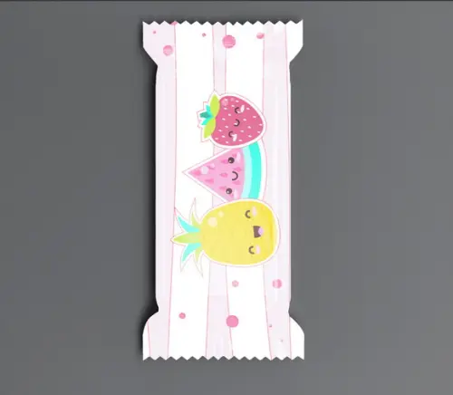 Bala Lembrancinha Personalizada para Festa Frutas Kawaii