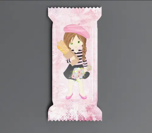 Bala Lembrancinha Personalizada para Festa Paris