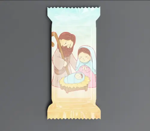 Bala Lembrancinha Personalizada para Festa Natal