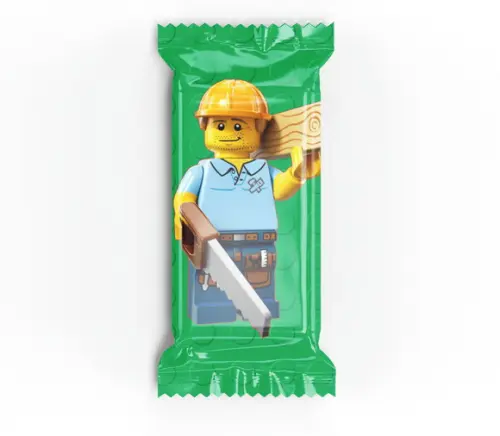 Bala Lembrancinha Personalizada para Festa Tema Lego
