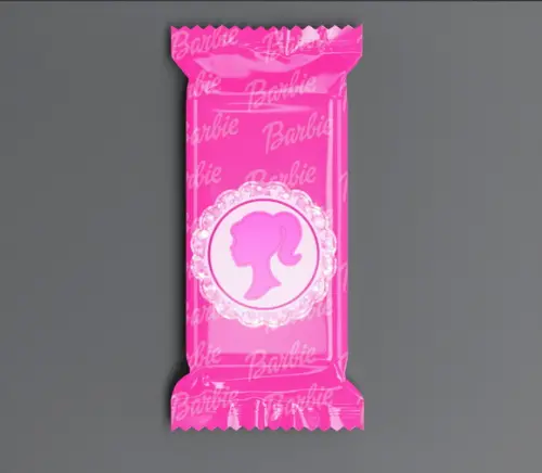 Bala Personalizada Barbie