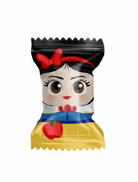 Bala Personalizada Branca De Neve