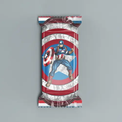 Bala Personalizada Capitão América