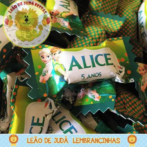 Bala Personalizada Frozen Modelo 2
