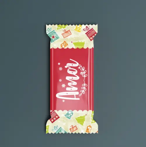 Bala Personalizada Natal