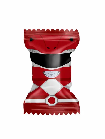 Bala Personalizada Power Rangers