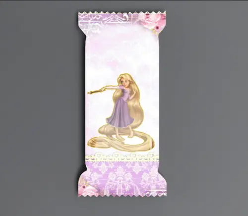 Bala Personalizada Rapunzel