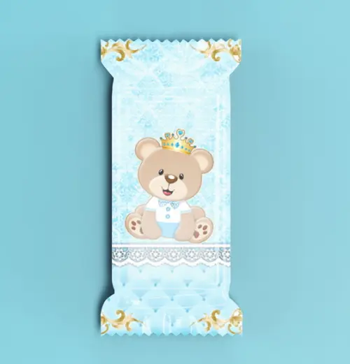 Bala Personalizada Urso Príncipe