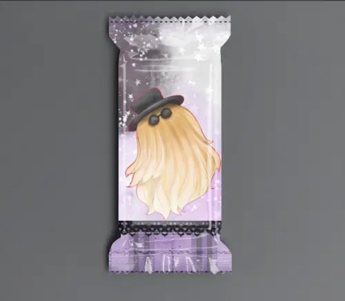 Bala Personalizada Wandinha