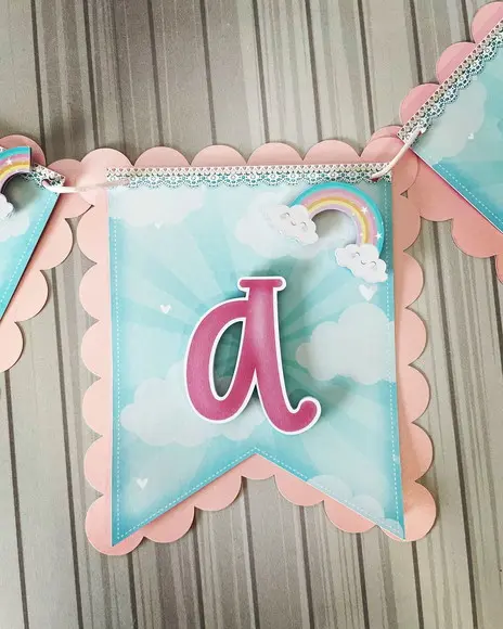 Bandeirola Personalizada Arco-íris