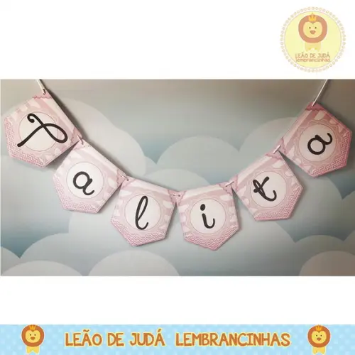 Bandeirola Personalizada blogueirinha