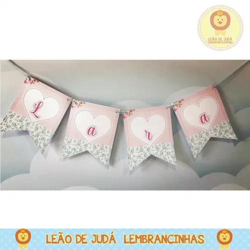 Bandeirola Personalizada Borboleta
