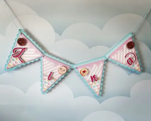 Bandeirola Personalizada confeitaria
