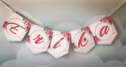 Bandeirola Personalizada Feminino Adulto