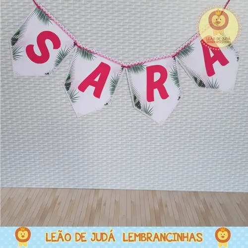 Bandeirola Personalizada Safari