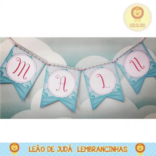Bandeirola Personalizada Tema arca de noé