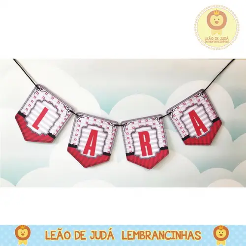 Bandeirola Personalizada Tema la casa de papel