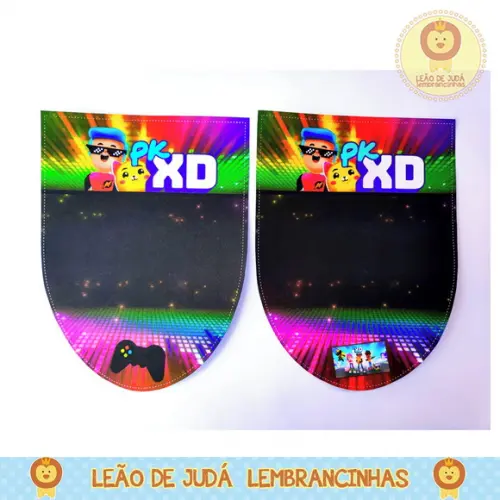 Bandeirola Personalizada Tema pk xd