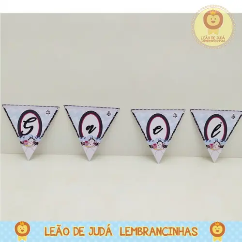 Bandeirola Personalizada Tema pirata