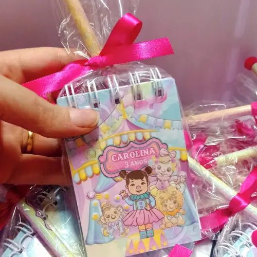 Bloquinho Circo Rosa
