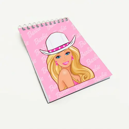 Bloquinho Lembrancinha para Festa Tema Barbie Cowboy