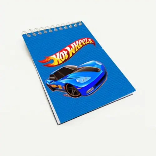 Bloquinho Lembrancinha para Festa Tema Hot Wheels