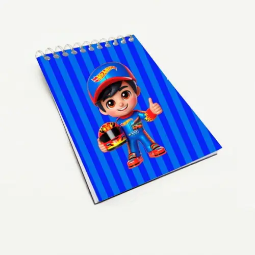 Bloquinho Lembrancinha para Festa Tema Hot Wheels
