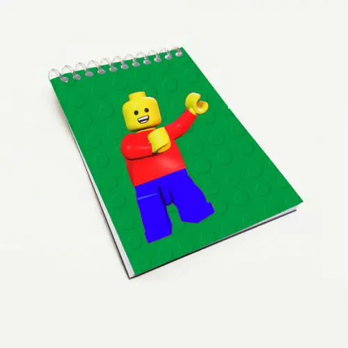 Bloquinho Lembrancinha para Festa Tema Lego