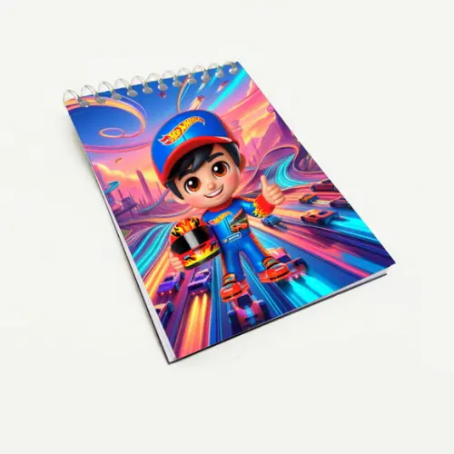 Bloquinho Lembrancinha para Festa Tema Hot Wheels
