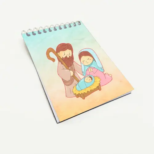 Bloquinho Lembrancinha para Festa Tema Natal