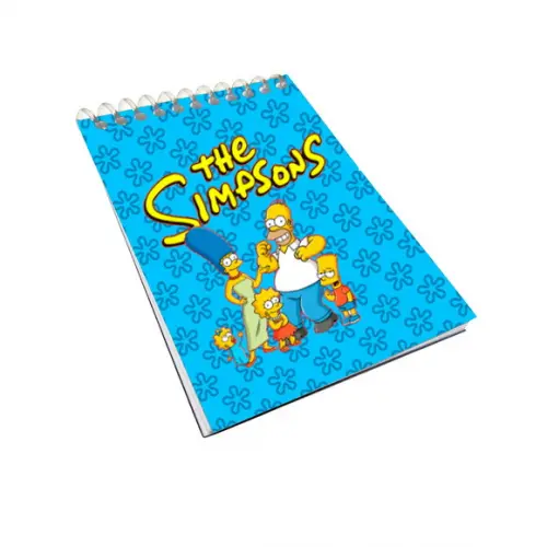 Bloquinho Lembrancinha para Festa Tema os Simpsons