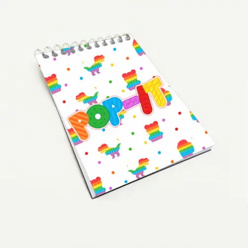Bloquinho Lembrancinha para Festa Tema Pop It