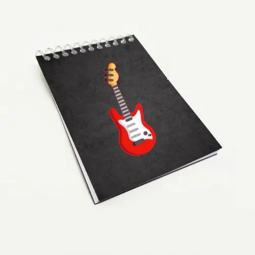 Bloquinho Lembrancinha para Festa Tema Rock