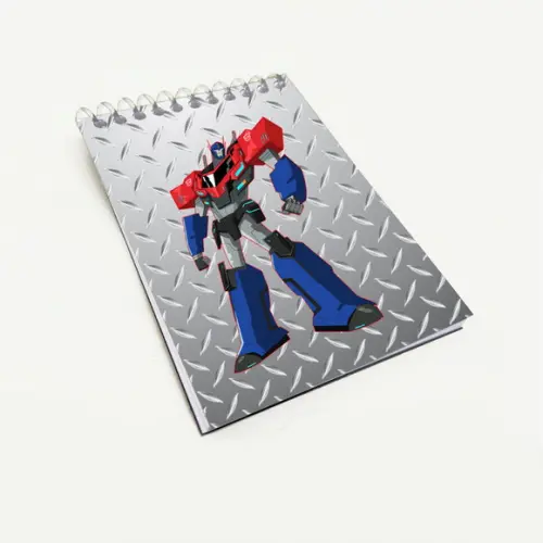 Bloquinho Lembrancinha para Festa Tema Transformers