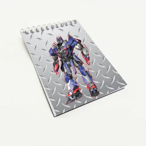 Bloquinho Lembrancinha para Festa Tema Transformers