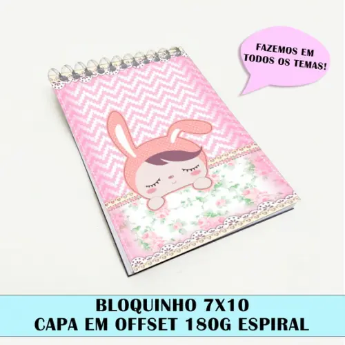 Bloquinho Para Festa Tema Boneca Metoo Doll