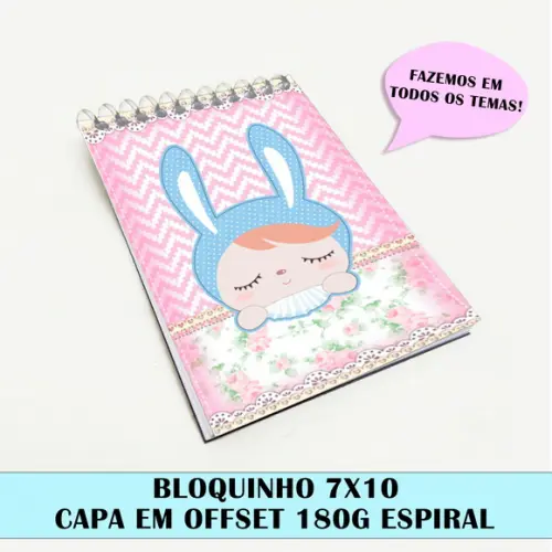 Bloquinho Para Festa Tema Boneca Metoo Doll