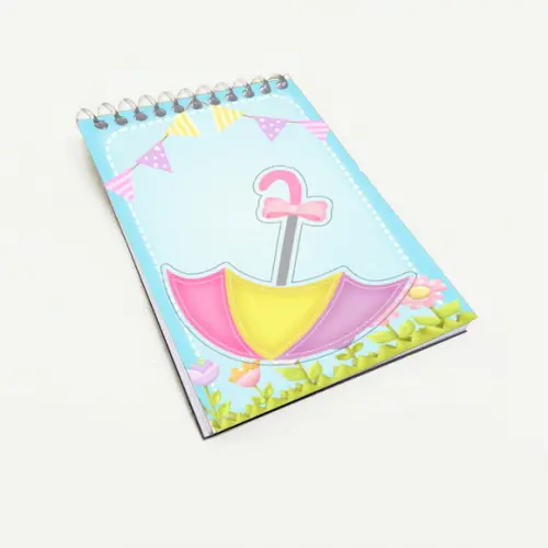 Bloquinho para Festa Tema Chuva de Amor